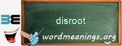 WordMeaning blackboard for disroot